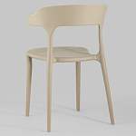 Бежевый стул из прочного PP-пластика JORIS варинант исполнения - 5 | Loft Concept в Новосибирске