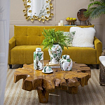 Ваза с крышкой фарфоровая с ручной росписью Leopard Collection  варинант исполнения - 6 | Loft Concept в Новосибирске