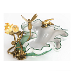 Чаша фигурная с обитателями леса и цветами Eden Garden варинант исполнения - 2 | Loft Concept в Новосибирске