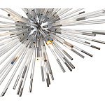 Дизайнерский светильник с лучами Morning Sun Chandelier Silver варинант исполнения - 5 | Loft Concept в Новосибирске