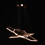 Люстра с 3-мя подвесами в виде шестиугольников Hexagon Horizontal варинант исполнения - 3 | Loft Concept в Новосибирске