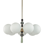 Люстра со вставками из керамики SkyEast 7 ламп варинант исполнения - 1 | Loft Concept в Новосибирске