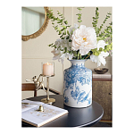 Ваза с мотивами цветущего сада с попугаями Vase Inspired by Nature варинант исполнения - 5 | Loft Concept в Новосибирске