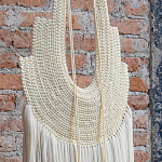 Аксессуар настенный в Эко стиле Белый wall decor White dress варинант исполнения - 1 | Loft Concept в Новосибирске