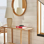 Зеркало круглое в раме из ротанга Wickerwork варинант исполнения - 5 | Loft Concept в Новосибирске