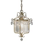 Люстра подвесная со стеклянными подвесками Feiss варинант исполнения - 1 | Loft Concept в Новосибирске