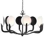 Люстра с плафонами в виде черно-белых дисков Ideal Shade Combination варинант исполнения - 4 | Loft Concept в Новосибирске