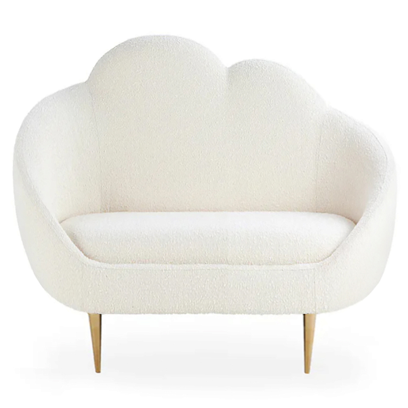 Уникальное кресло для детской комнаты Soft Cloud Белый Золотой Уникальное кресло для детской комнаты Soft Cloud Белый Золотой в Новосибирске | Loft Concept