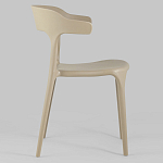 Бежевый стул из прочного PP-пластика JORIS варинант исполнения - 2 | Loft Concept в Новосибирске