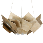 Люстра из прямоугольных панелей Iron Panels варинант исполнения - 3 | Loft Concept в Новосибирске