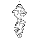 Подвесной светильник из металла Figured Beam варинант исполнения - 1 | Loft Concept в Новосибирске