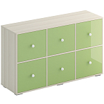 Тумба с глянцевым фасадом Noah варинант исполнения - 1 | Loft Concept в Новосибирске