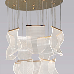 Потолочная люстра каскадная светодиодная Ethereality Sail варинант исполнения - 2 | Loft Concept в Новосибирске