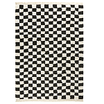 Ковер с шахматным принтом Chess Layout с эффектом шерсти варинант исполнения - 3 | Loft Concept в Новосибирске