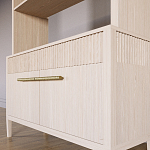 Стеллаж Primo с ящиками Светлый дуб  варинант исполнения - 4 | Loft Concept в Новосибирске