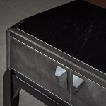 Консоль прямоугольная серая с 4-мя выдвижными ящиками Grany варинант исполнения - 5 | Loft Concept в Новосибирске