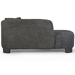 Кушетка серая с обивкой букле Thalia Grey Boucle Sofa варинант исполнения - 3 | Loft Concept в Новосибирске
