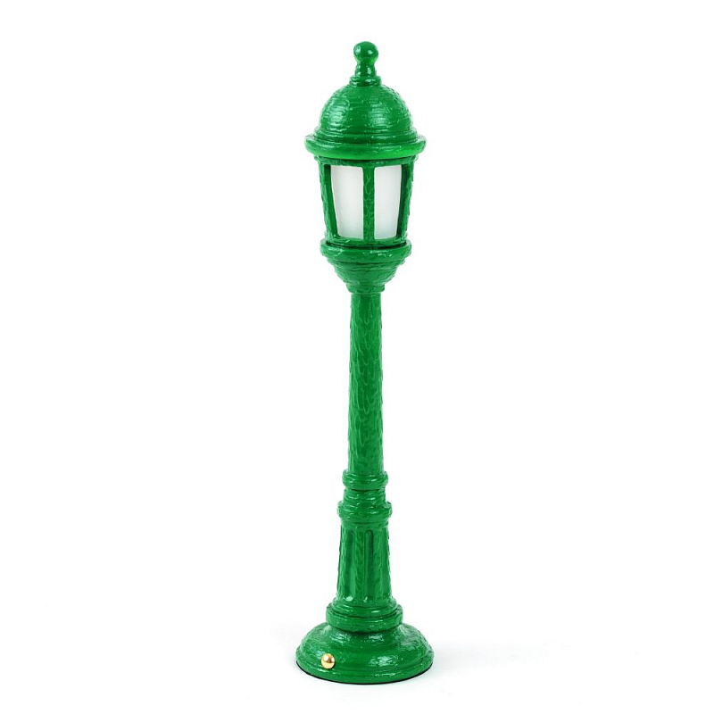 Настольная лампа Seletti Street Lamp Dining Green Зеленый в Новосибирске | Loft Concept 