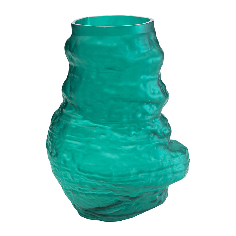 Ваза изумрудная Forma Mare  Изумрудный в Новосибирске | Loft Concept 