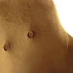 Кресло велюровое золотистого цвета Diaspro Gold  Armchair варинант исполнения - 4 | Loft Concept в Новосибирске