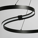 Люстра подвесная светодиодная в виде волнообразной ленты Ribbon Vortex варинант исполнения - 10 | Loft Concept в Новосибирске