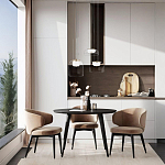 Подвесной светильник  с плоским прозрачным стеклянным плафоном Grada Light варинант исполнения - 9 | Loft Concept в Новосибирске