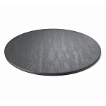 Стол обеденный с круглой столешницей черного цвета Harris Collection варинант исполнения - 2 | Loft Concept в Новосибирске