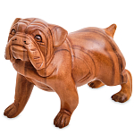 Статуэтка деревянная в виде собаки Balinese Dog 2 варинант исполнения - 1 | Loft Concept в Новосибирске