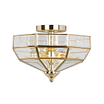 Потолочный светильник шестигранной формы с прозрачными стеклянным плафоном Elstead Lighting варинант исполнения - 9 | Loft Concept в Новосибирске
