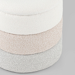 Пуф Three Colors в ткани букле из трех цветов  варинант исполнения - 2 | Loft Concept в Новосибирске