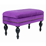 Мягкая банкетка с зоной для хранения Casket Violet варинант исполнения - 2 | Loft Concept в Новосибирске