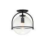 Потолочный светильник с прозрачным стеклянным шаром с эффектом пузырьков Hinkley варинант исполнения - 1 | Loft Concept в Новосибирске