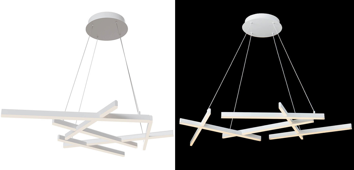 Люстра Smeragde Light Chandelier white Люстра Smeragde Light Chandelier white - Loft-Concept в Новосибирске