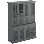 Витрина со стеклянными дверцами и ящиками Percent Showcase варинант исполнения - 2 | Loft Concept в Новосибирске