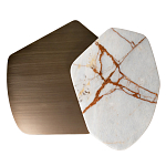 Столик журнальный Promontory с мрамором варинант исполнения - 2 | Loft Concept в Новосибирске