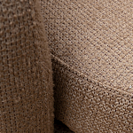 Кресло вращающееся черно-золотая рогожка Julia Armchair Golden Belt варинант исполнения - 3 | Loft Concept в Новосибирске