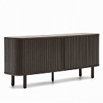 Буфет с 2-мя раздвижными дверками из ясеневого шпона Toinette варинант исполнения - 1 | Loft Concept в Новосибирске