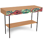 Консоль с принтом на ящиках Elise Console Table варинант исполнения - 11 | Loft Concept в Новосибирске