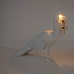 Напольный светильник Seletti Peacock варинант исполнения - 5 | Loft Concept в Новосибирске