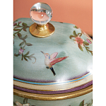 Ваза с крышкой и цветочным узором Genuine Chinese Classics варинант исполнения - 3 | Loft Concept в Новосибирске