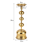 Подсвечник железный Bell варинант исполнения - 4 | Loft Concept в Новосибирске