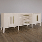 Большая VT-тумба Primo шпон Светлый дуб варинант исполнения - 3 | Loft Concept в Новосибирске