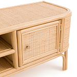 ТВ-тумба из плетеного ротанга Simone Rattan TV Stand варинант исполнения - 4 | Loft Concept в Новосибирске