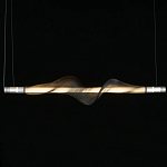 Люстра подвесная линейная Adilin Сhromium варинант исполнения - 1 | Loft Concept в Новосибирске