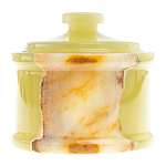 Сахарница из натурального камня Оникс Stone Sugar Bowls варинант исполнения - 5 | Loft Concept в Новосибирске