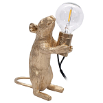 Настольная лампа Mouse gift Gold варинант исполнения - 1 | Loft Concept в Новосибирске
