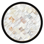 Бра в форме диска с перламутровыми прямоугольниками из морской ракушки Touch of Marine Charm варинант исполнения - 6 | Loft Concept в Новосибирске