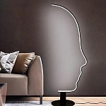 Напольный светильник Профиль Лица Face Contour варинант исполнения - 2 | Loft Concept в Новосибирске