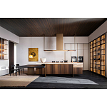 Кухонный гарнитур из массива дуба и камня Ratio Dada Engenereed варинант исполнения - 17 | Loft Concept в Новосибирске