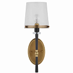 Бра настенное с прозрачным стеклянным абажуром Simple Pure Form варинант исполнения - 3 | Loft Concept в Новосибирске